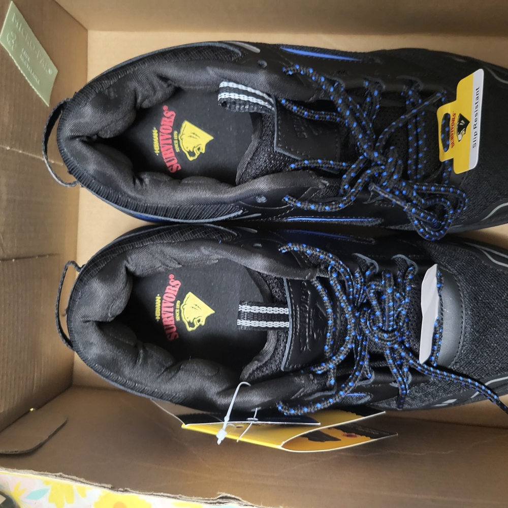 Skechers Black High-Top Athletic Performance Shoes